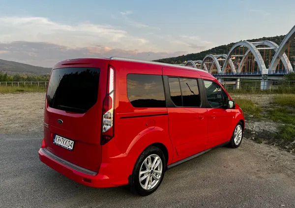 samochody osobowe Ford Tourneo Connect cena 72000 przebieg: 132000, rok produkcji 2018 z Dynów